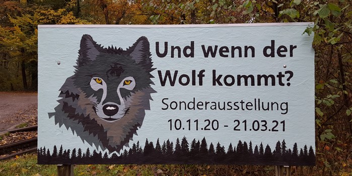 Sonderausstellung zum Thema „Und wenn der Wolf kommt“ im Naturschutzzentrum Karlsruhe