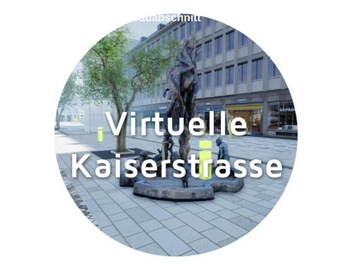 Virtual Kaiserstrasse Karlsruhe
